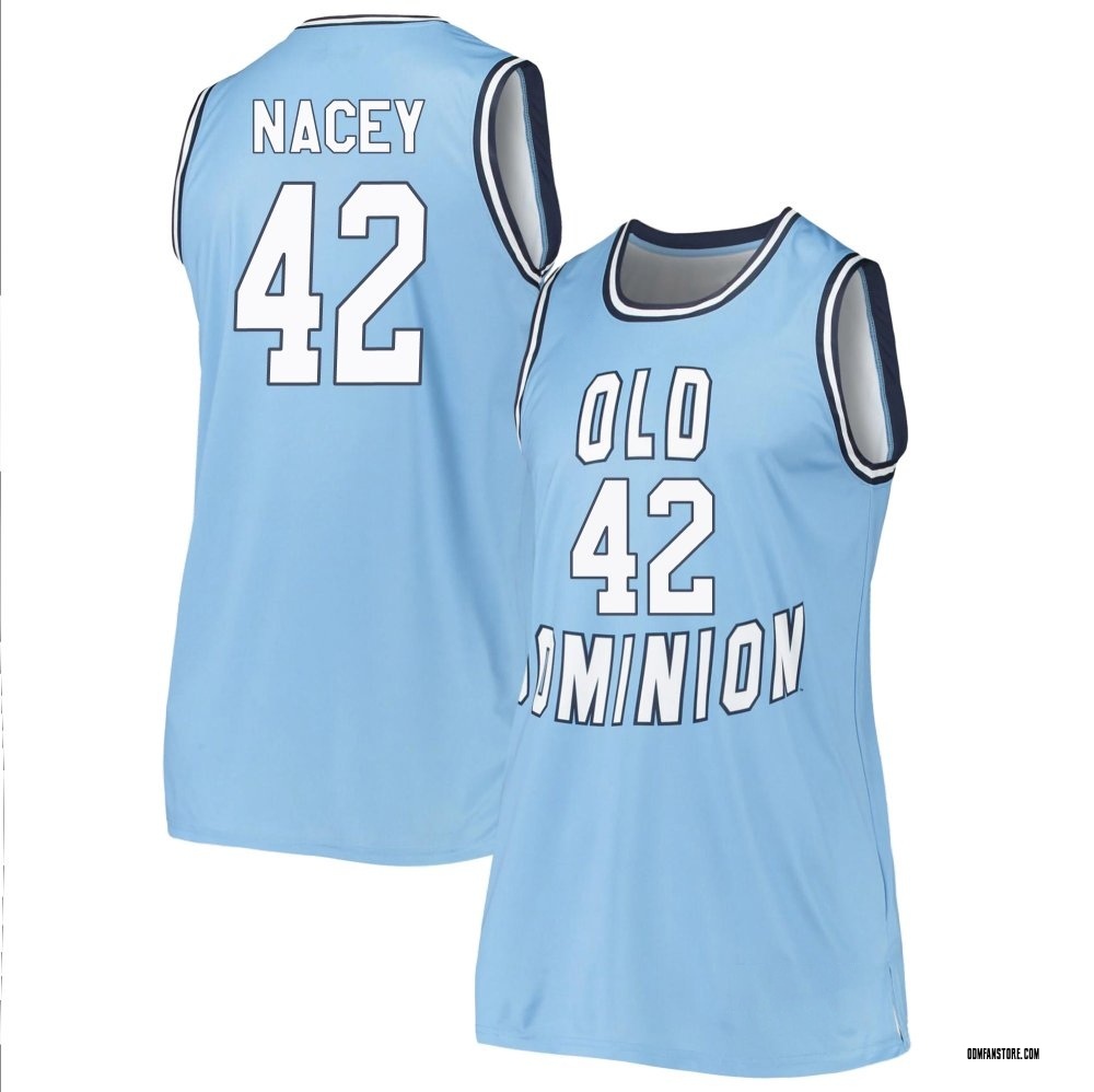 Women's Ben Nacey Old Dominion Monarchs Replica Basketball Jersey - Blue