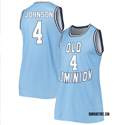 Women's Jadin Johnson Old Dominion Monarchs Replica Basketball Jersey - Blue