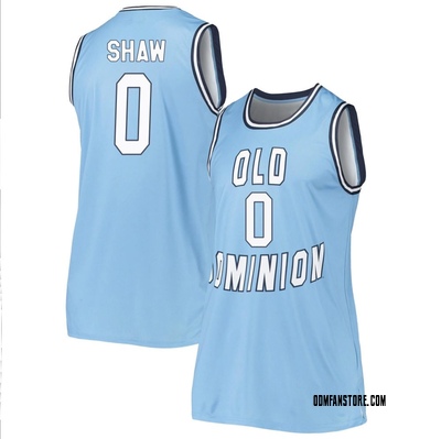 Women's KC Shaw Old Dominion Monarchs Replica Basketball Jersey - Blue