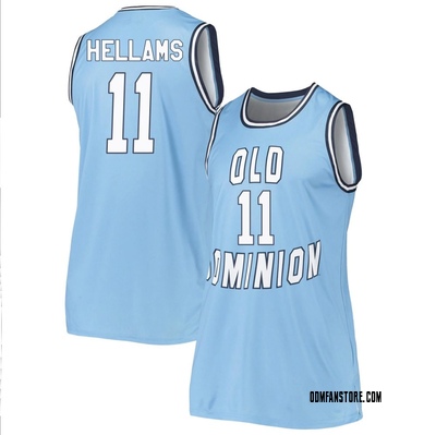 Women's Rieco Hellams Old Dominion Monarchs Replica Basketball Jersey - Blue