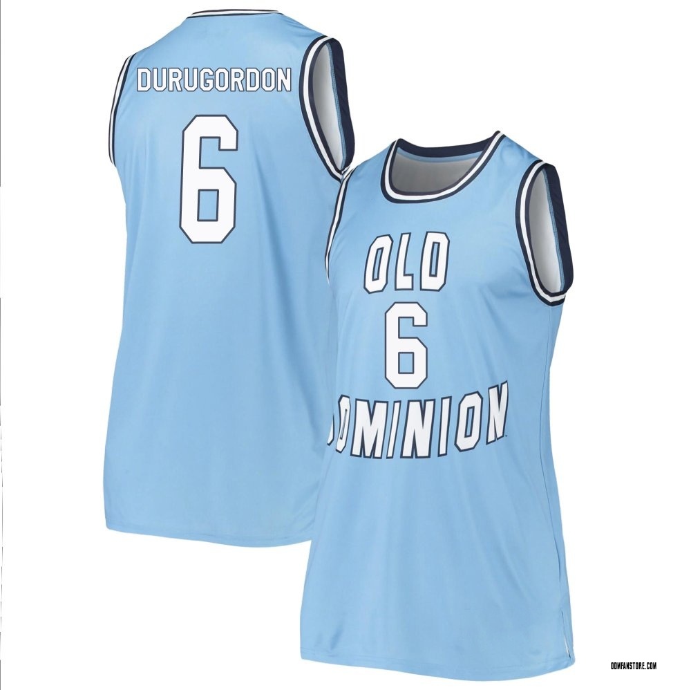 Women's Sean Durugordon Old Dominion Monarchs Replica Basketball Jersey - Blue