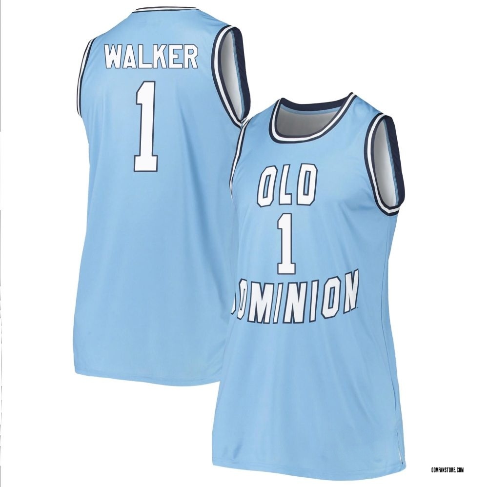 Women's Stephaun Walker Old Dominion Monarchs Replica Basketball Jersey - Blue