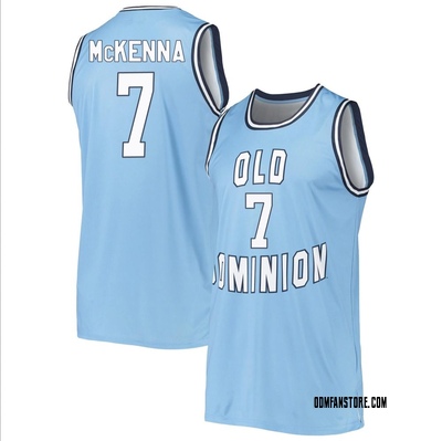 Youth Drew McKenna Old Dominion Monarchs Replica Basketball Jersey - Blue
